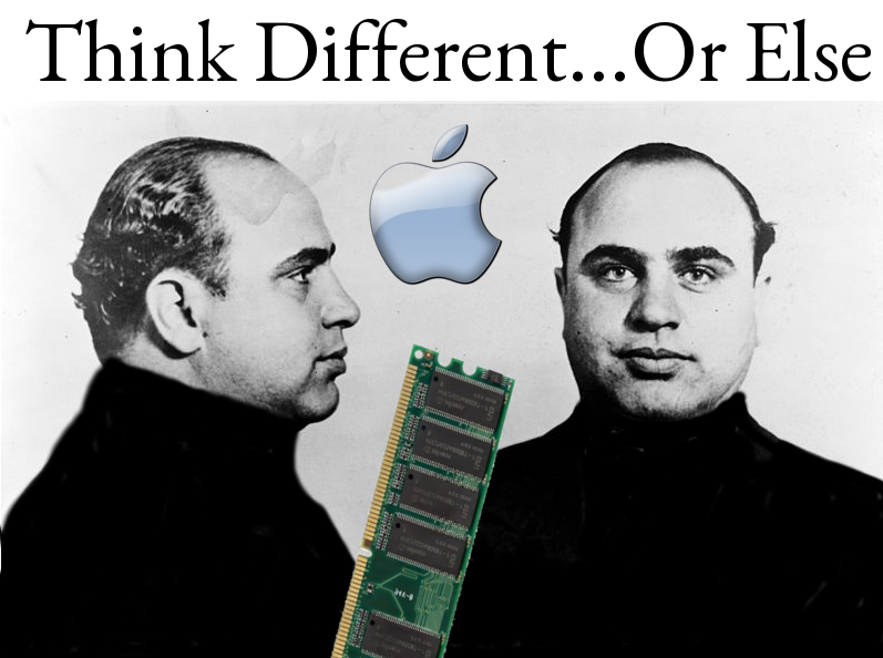 We're Sorry! But Apple Ain't! - Remorseless RAM Racketeering
