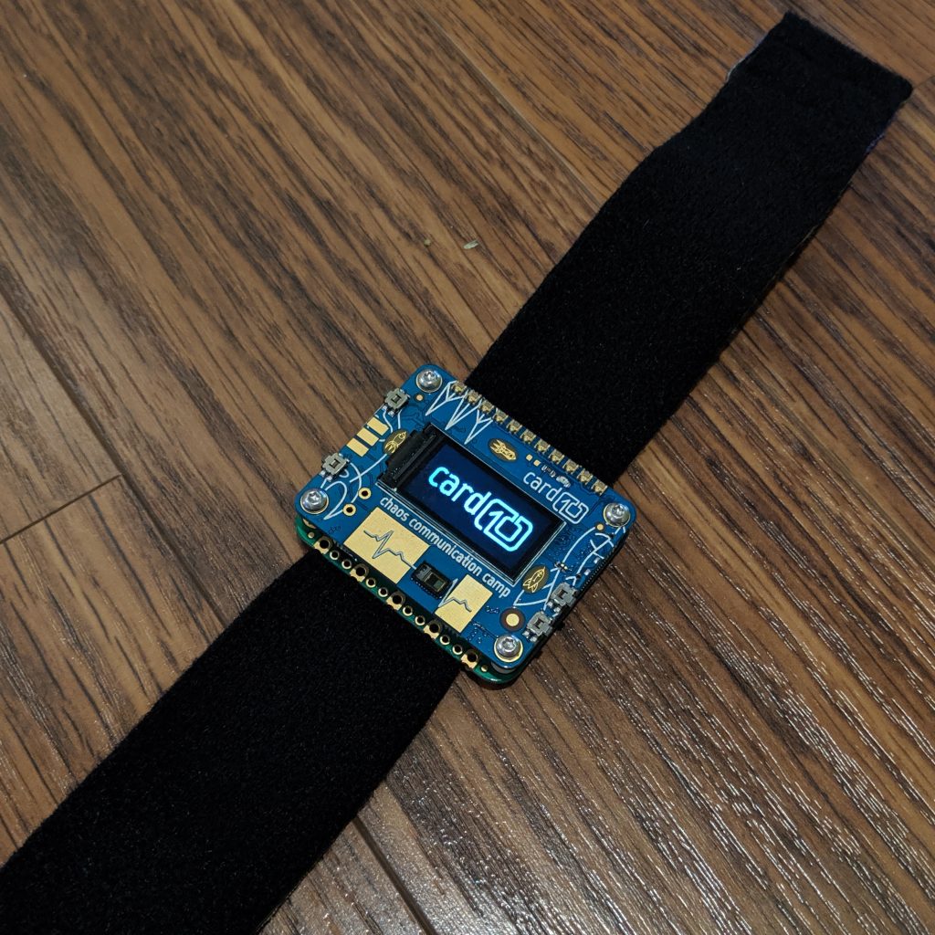 #456.1 - An Interview with Schneider and Rahix of the Card10 Badge Team (CCCamp 2019)